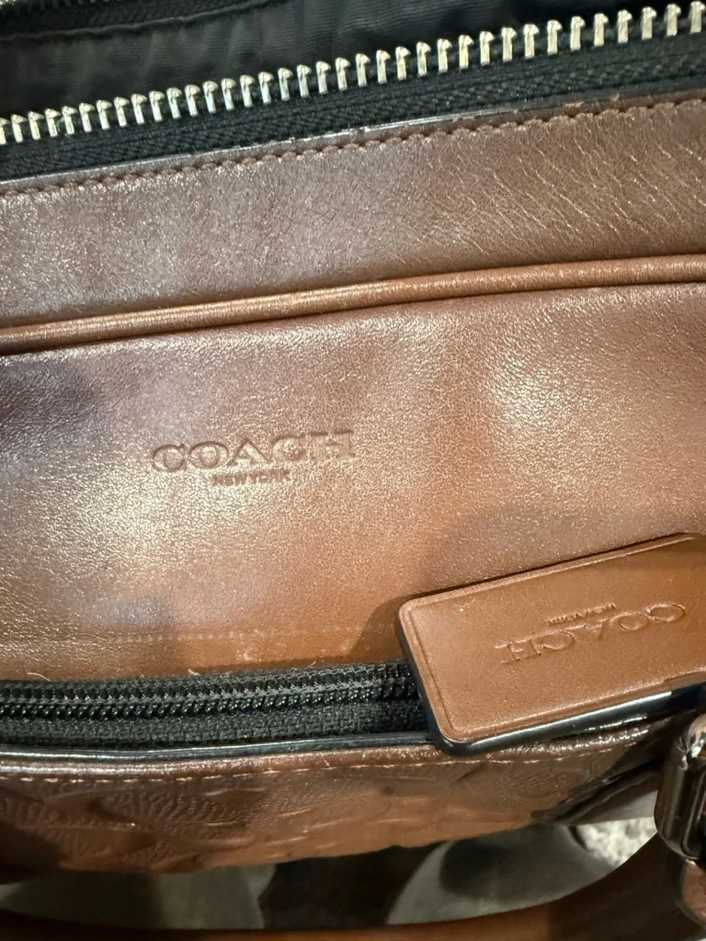 Coach Perry Logo Laptop Handbag